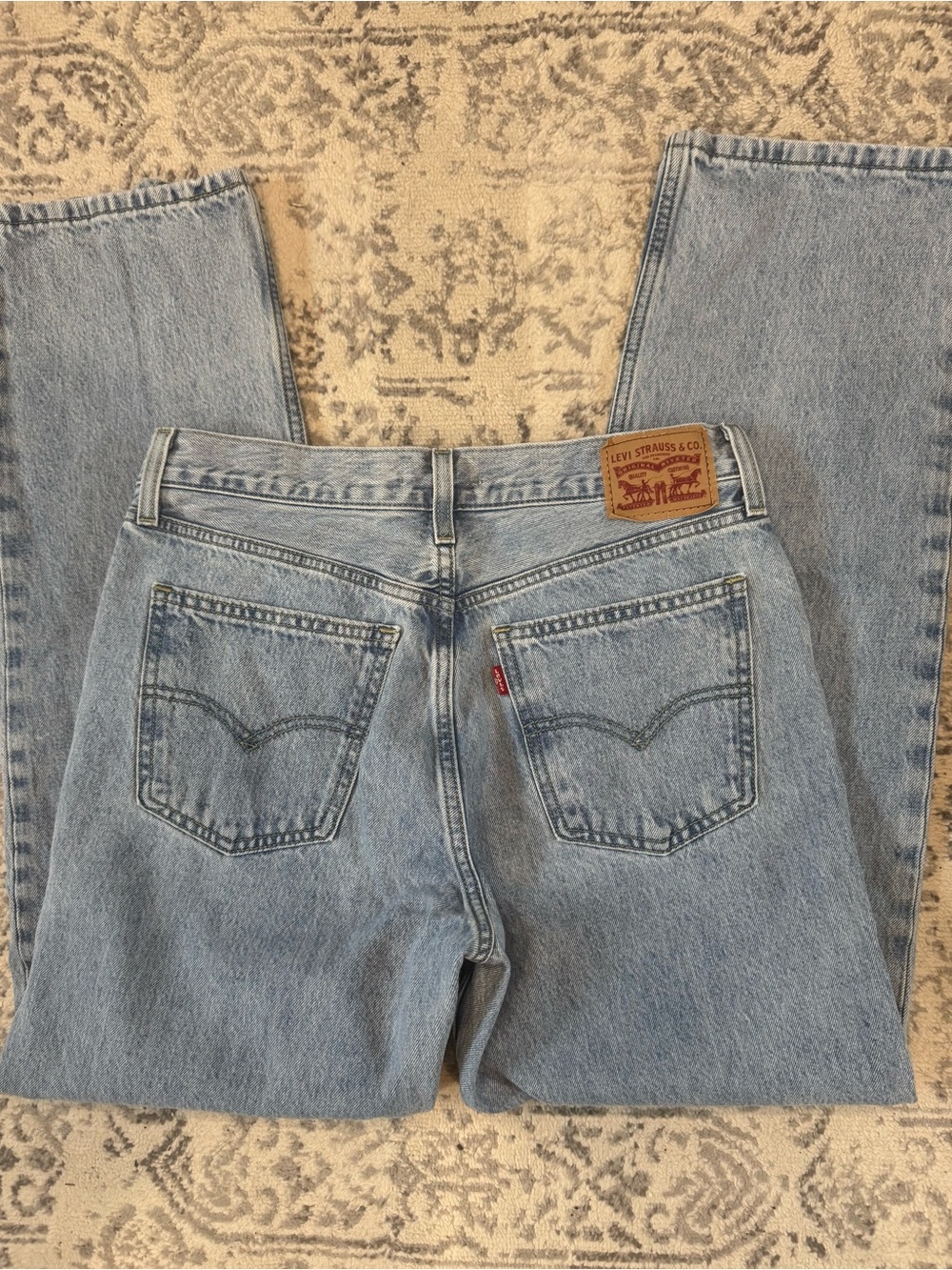 Levi's Light Blue Straight Leg Women's Jeans